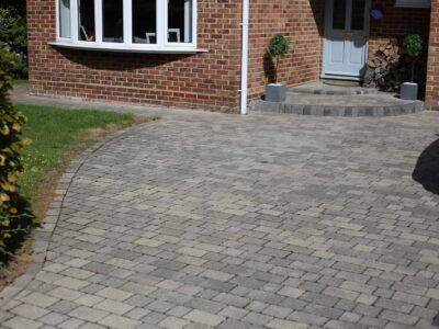 Grey block paving driveway ideas St Albans