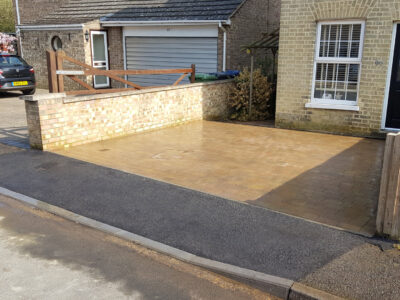 Dropped kerb installation Soham