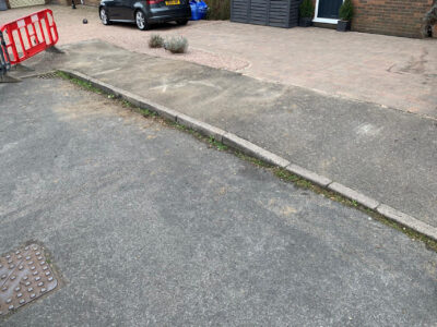 Dropped Kerb and block pave drive Soham