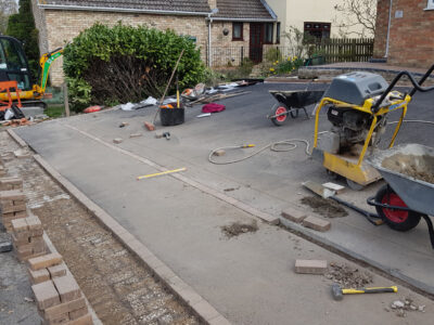 Dropped kerb extension Cambridgeshire