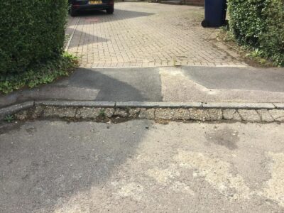 Dropped Kerb new driveway Cambridgeshire