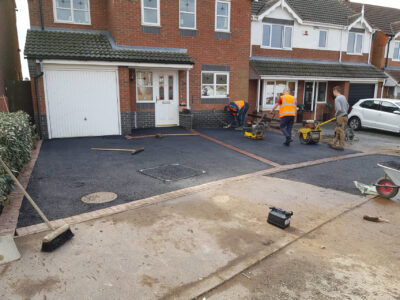 Asphalt reinstatement March